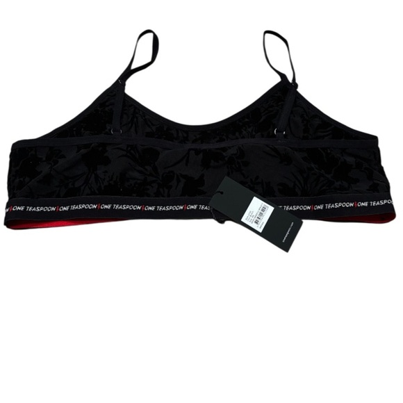 One Teaspoon Mesh Black Bandeau Bralette NWT - Picture 2 of 3